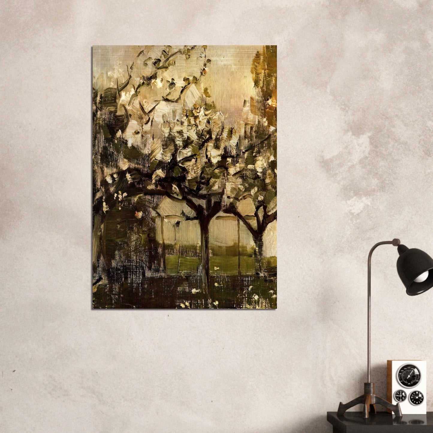 Alberi - Piet Mondrian Brushed Aluminum Print - 70x100 cm / 28x40 inches | Piet Mondrian Aluminum Print | Piet Mondrian Prints