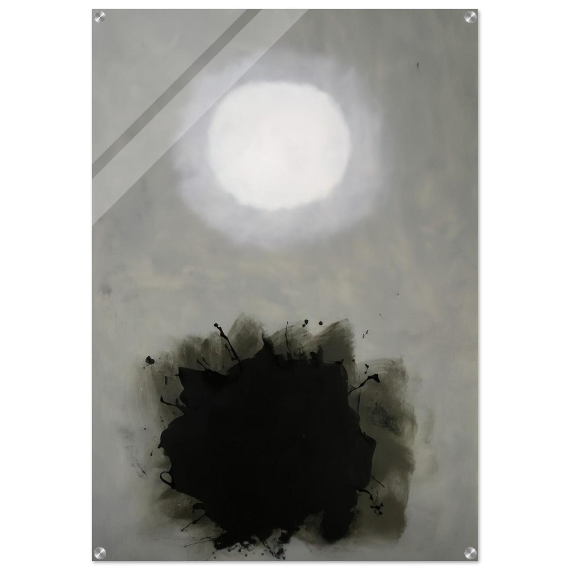 Mist - 1961 - Adolph Gottlieb Acrylic Print - 70x100 cm / 28x40″ inches | Adolph Gottlieb Wall Art | Adolph Gottlieb Prints