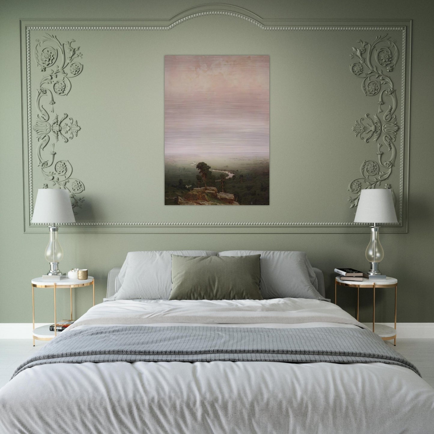 The North - Arkhyp Kuindzhi Brushed Aluminum Print - 70x100 cm / 28x40 inches | Arkhyp Kuindzhi Aluminum Print | Arkhyp Kuindzhi Prints