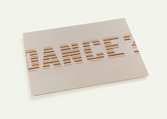 DANCE 1973 0 By Edward Ruscha Pack of 10 Post Cards | Edward Ruscha Post Cards | A6 (10.5 x 14.8 cm) - 4.1 x 5.8 inches