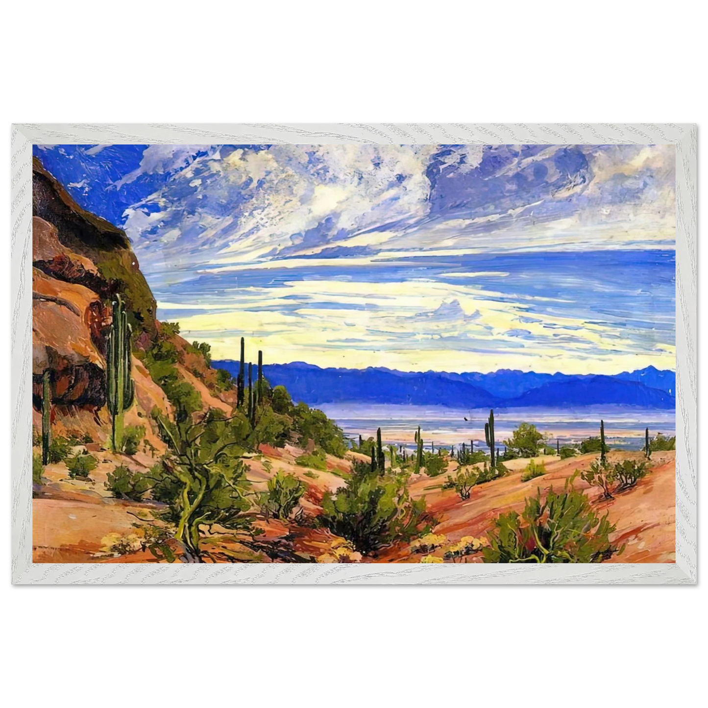 Maynard Dixon - WASHOE WICKIUP 1919 Wall art - 27x35 cm / 11x14 Inches - Fine Art Poster - -