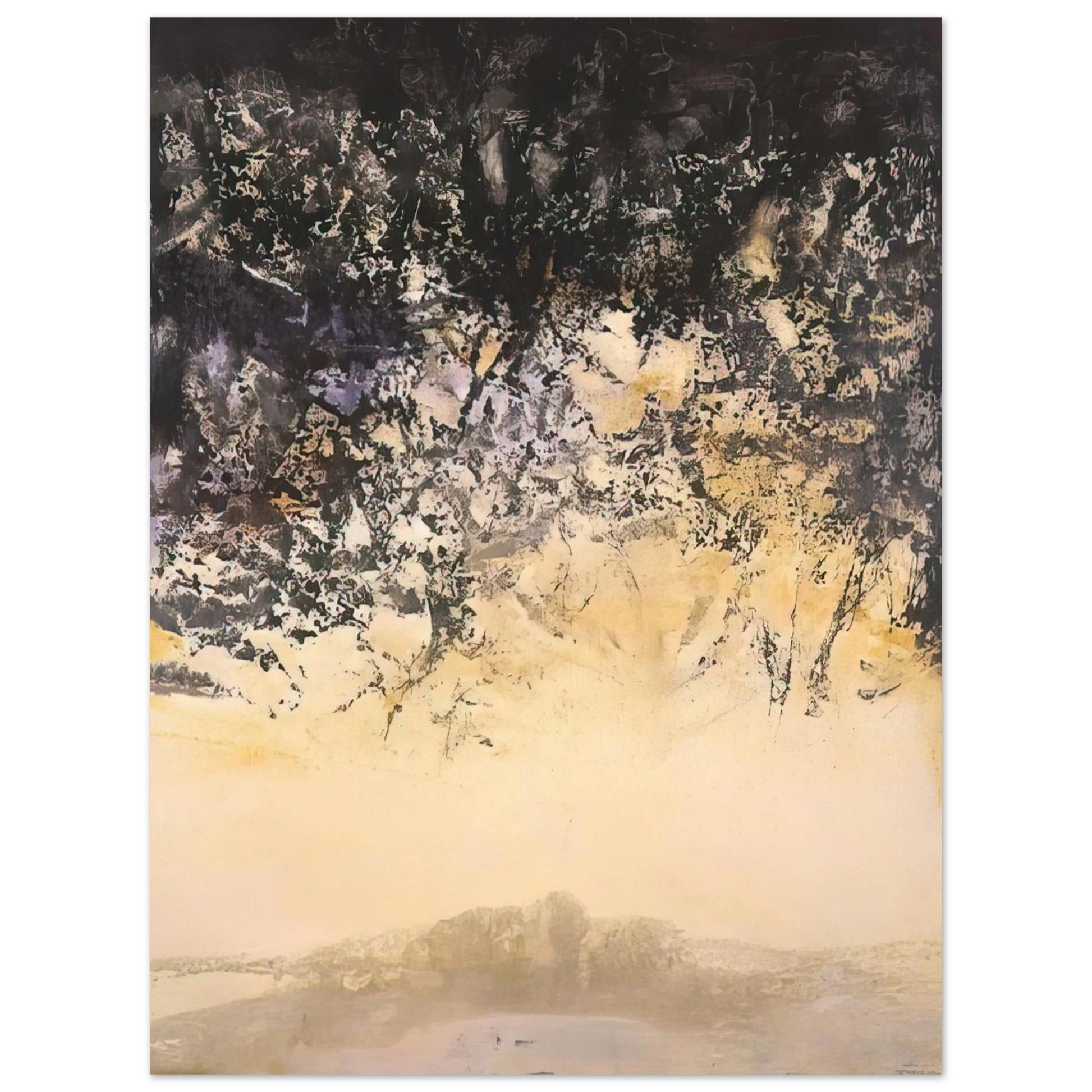 Zao Wou-Ki - 11 11 1996 1996 Fine Art Poster - Default Title
