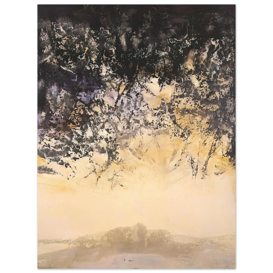 Zao Wou-Ki - 11 11 1996 1996 Fine Art Poster - Default Title