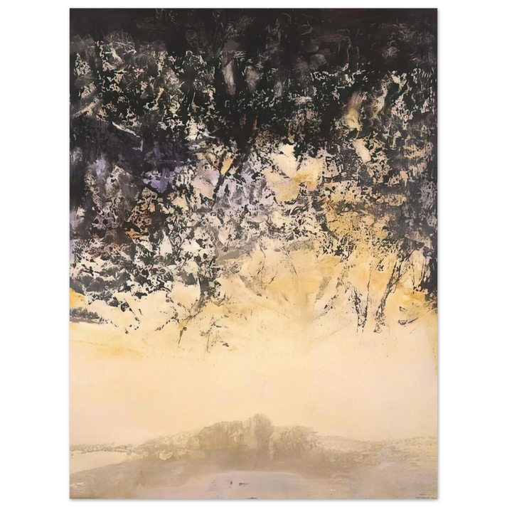 Zao Wou-Ki - 11 11 1996 1996  75x100 cm / 30x40inches Fine Art Poster