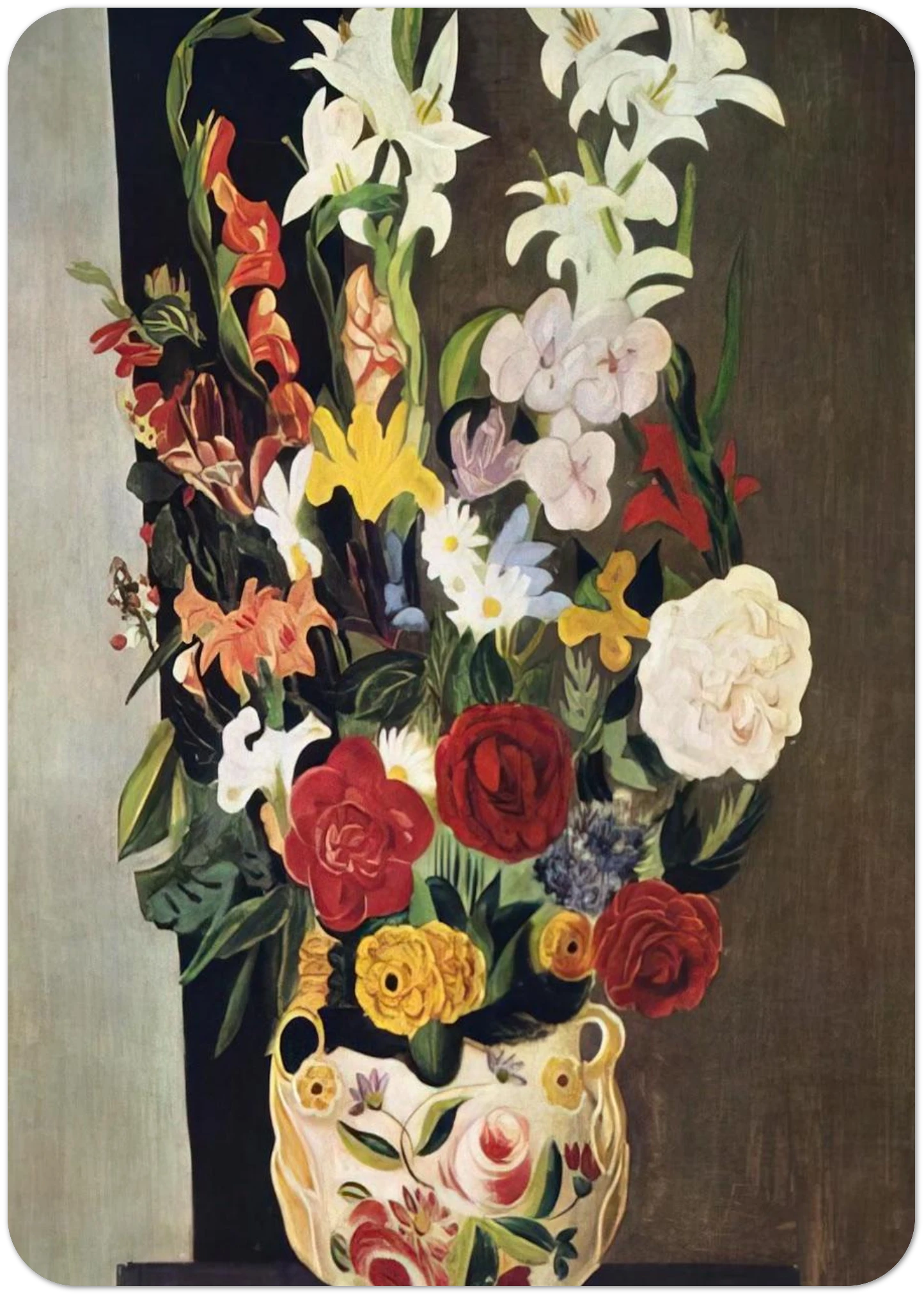 NOT IDENTIFIED 11 By Moise Kisling Pack of 10 Post Cards | Moise Kisling Post Cards | A6 (10.5 x 14.8 cm) - 4.1 x 5.8 inches