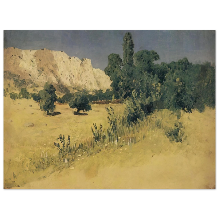 Arkhyp Kuindzhi - Crimea. Yayla  75x100 cm / 30x40inches Fine Art Poster