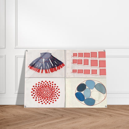 UNTITLED 3 - Louise Bourgeois Acrylic Print - 70x100 cm / 28x40″ inches | Louise Bourgeois Wall Art | Louise Bourgeois Prints