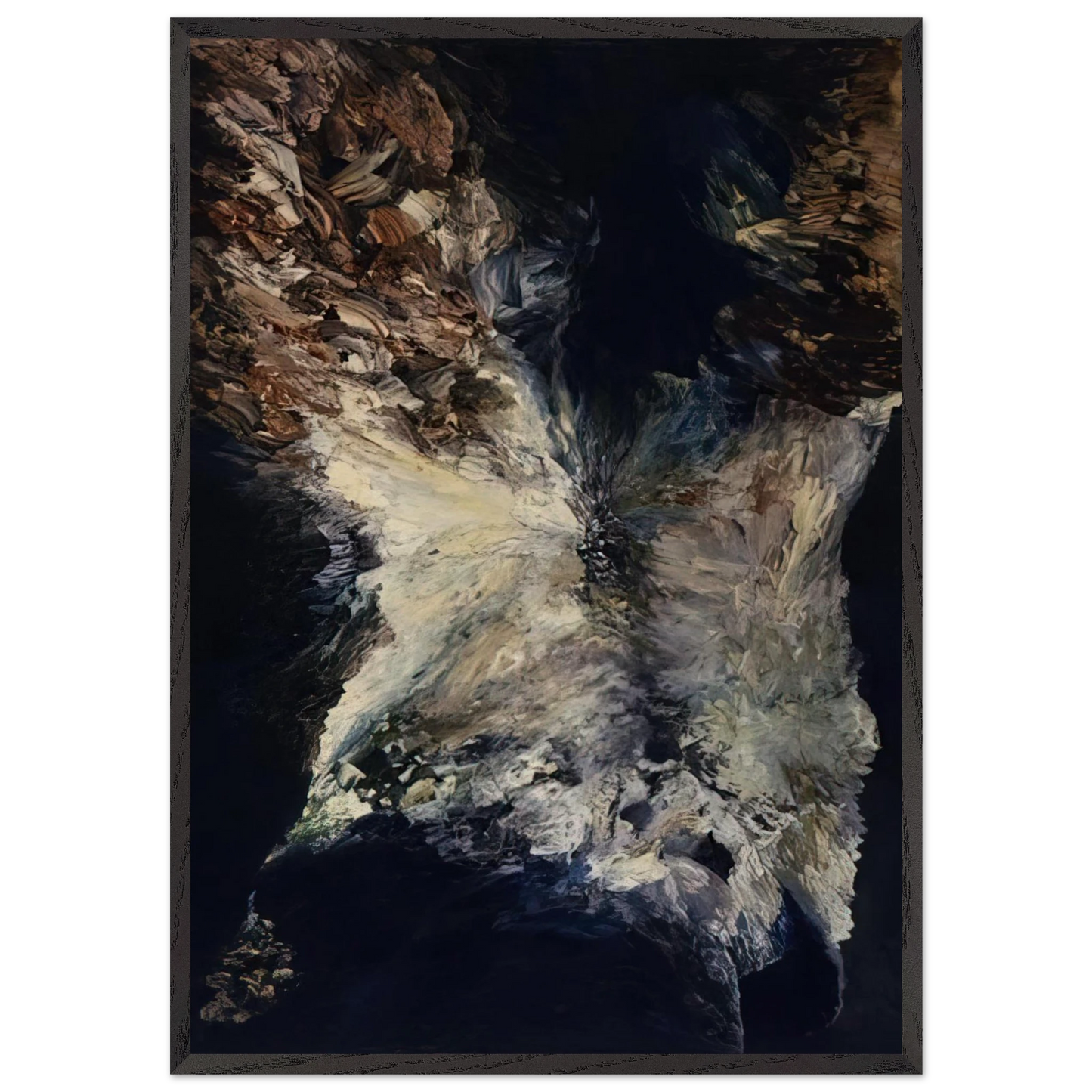 Jay DeFeoBIGThe Annunciation - Jay DeFeo Framed Art Print – Black Wooden Frame - Default Title - -Framed Art Print