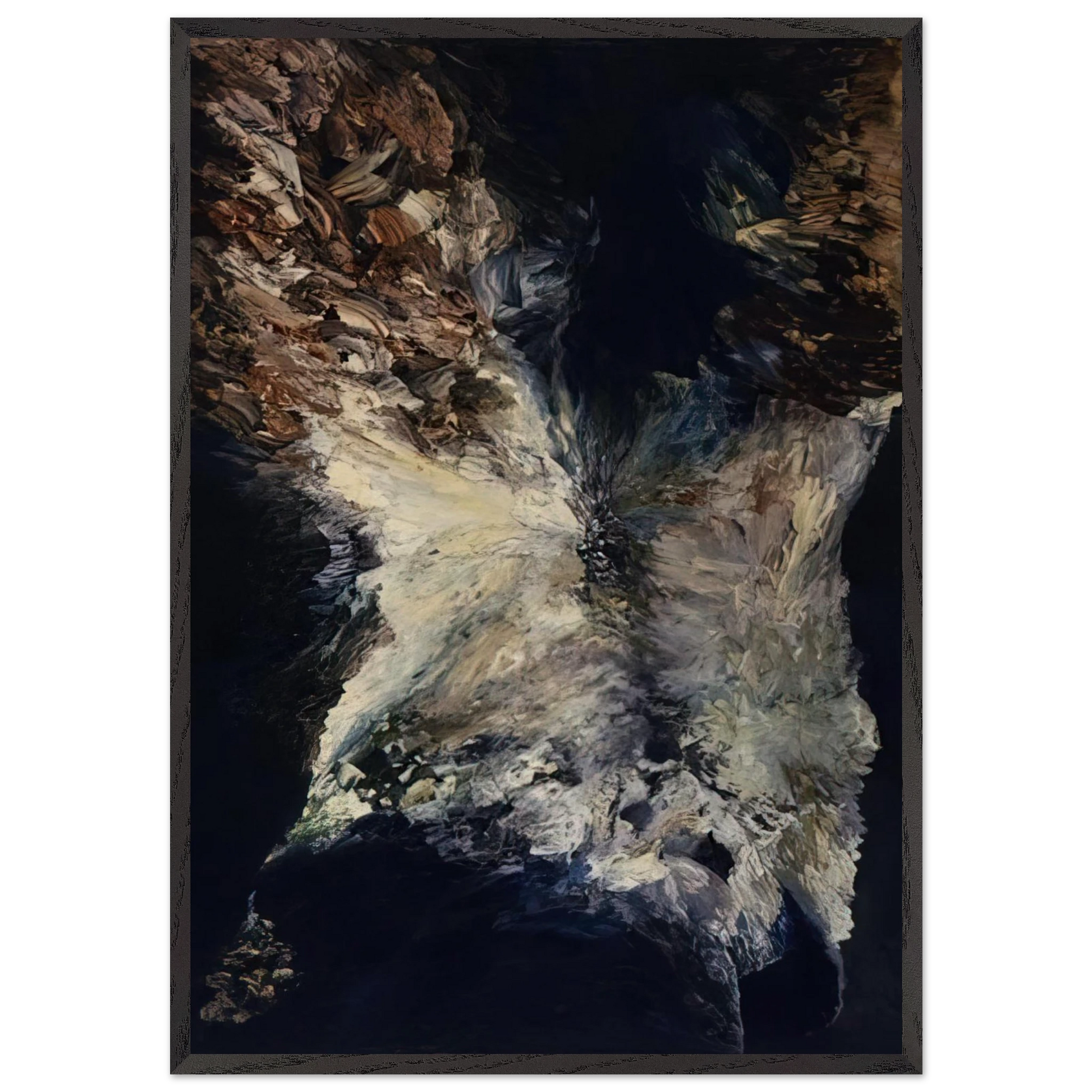 Jay DeFeoBIGThe Annunciation - Jay DeFeo Framed Art Print – Black Wooden Frame - Default Title - -Framed Art Print