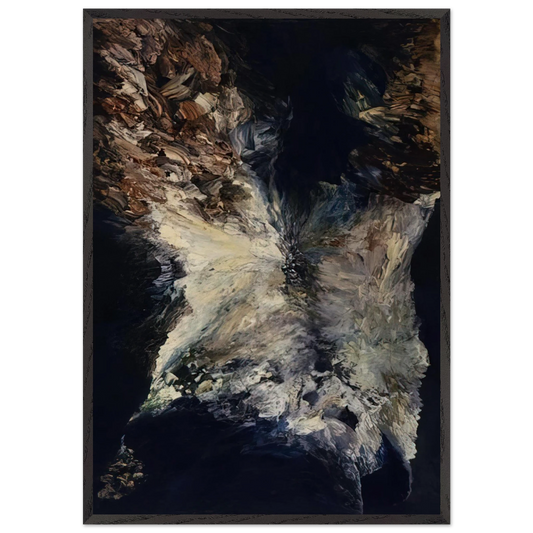 Jay DeFeoBIGThe Annunciation - Jay DeFeo Framed Art Print – Black Wooden Frame - Default Title - -Framed Art Print