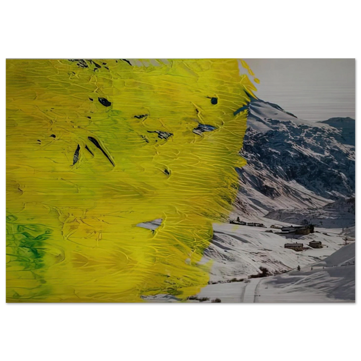 17 3 92 - Gerhard Richter Brushed Aluminum Print - 70x100 cm / 28x40 inches | Gerhard Richter Aluminum Print | Gerhard Richter Prints