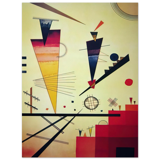 Wassily Kandinsky - MERRY STRUCTURE 1926 Fine Art Poster - Default Title