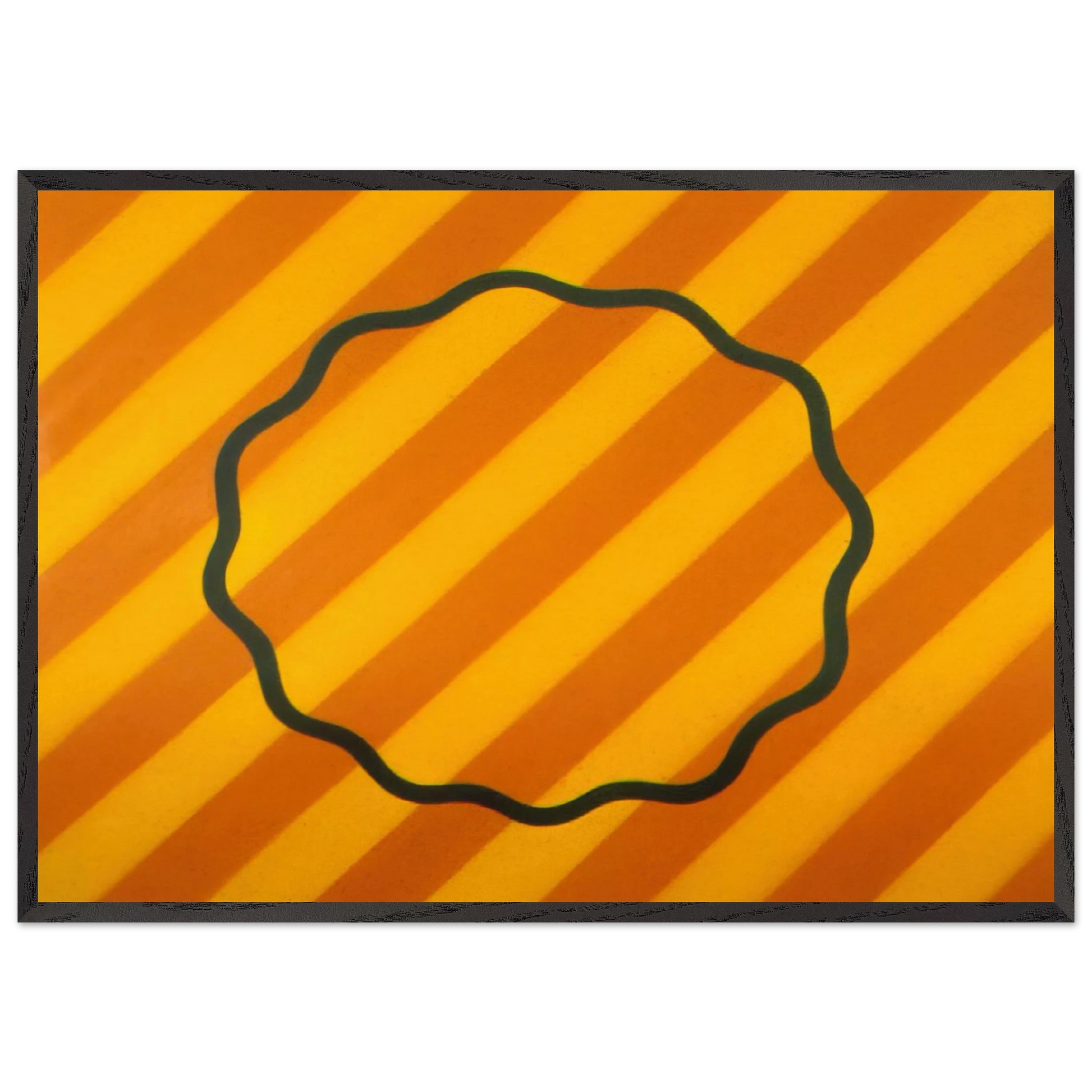 Eclipse - 1962 - Jeremy Moon Framed Art Print – Black Wooden Frame - Default Title - -Framed Art Print