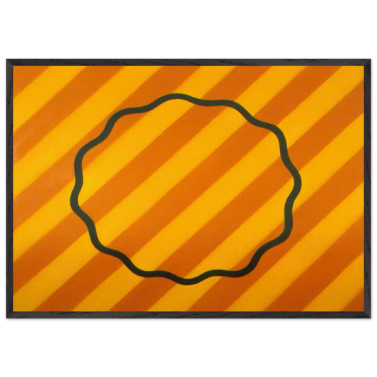 Eclipse - 1962 - Jeremy Moon Framed Art Print – Black Wooden Frame - Default Title - -Framed Art Print