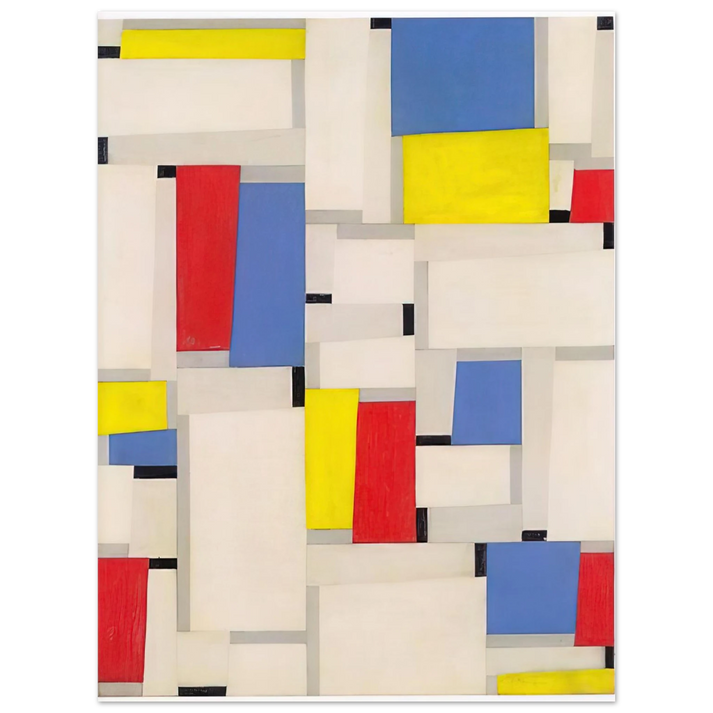 Fritz Glarner - Relational Painting - 1951  75x100 cm / 30x40inches Fine Art Poster