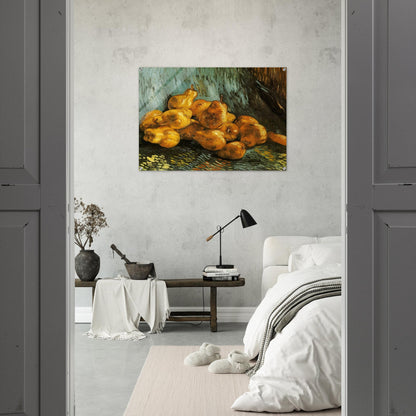 Still Life with Pears - Vincent van Gogh Acrylic Print - 70x100 cm / 28x40″ inches