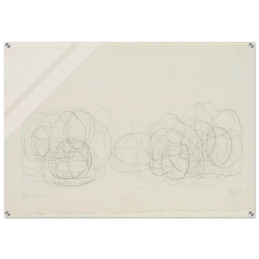 7R15 Where R=Ryoanji - 1983 - John Cage Acrylic Print - 70x100 cm / 28x40″ inches