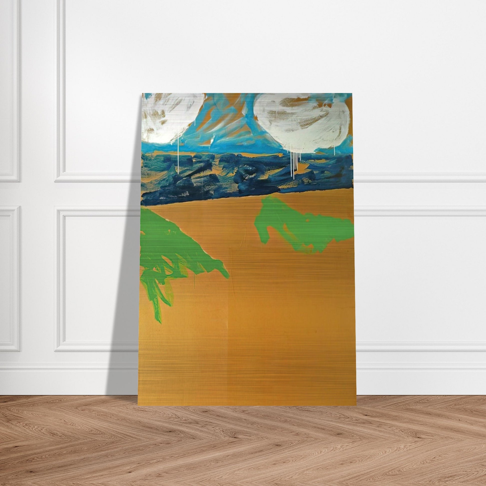 Paesaggio anemico - 1973 - Mario Schifano Brushed Aluminum Print - 70x100 cm / 28x40 inches | Mario Schifano Aluminum Print | Mario Schifano Prints