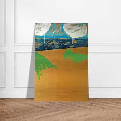 Paesaggio anemico - 1973 - Mario Schifano Brushed Aluminum Print - 70x100 cm / 28x40 inches | Mario Schifano Aluminum Print | Mario Schifano Prints