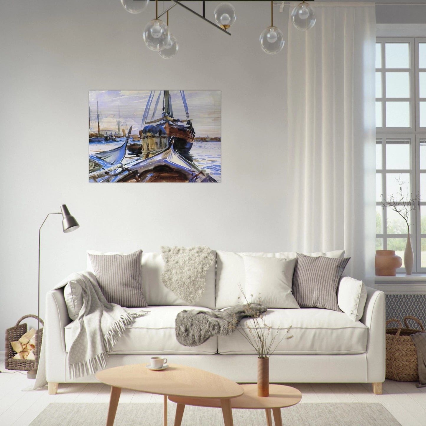 Venice - John Singer Sargent Brushed Aluminum Print - 70x100 cm / 28x40 inches | John Singer Sargent Aluminum Print | John Singer Sargent Prints
