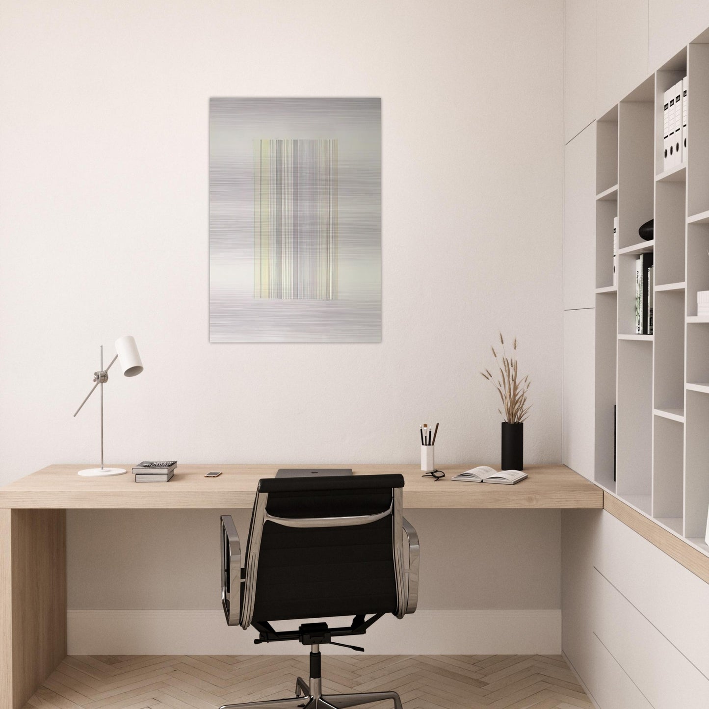 Checkmate - 1973 - Gene Davis Brushed Aluminum Print - 70x100 cm / 28x40 inches | Gene Davis Aluminum Print | Gene Davis Prints