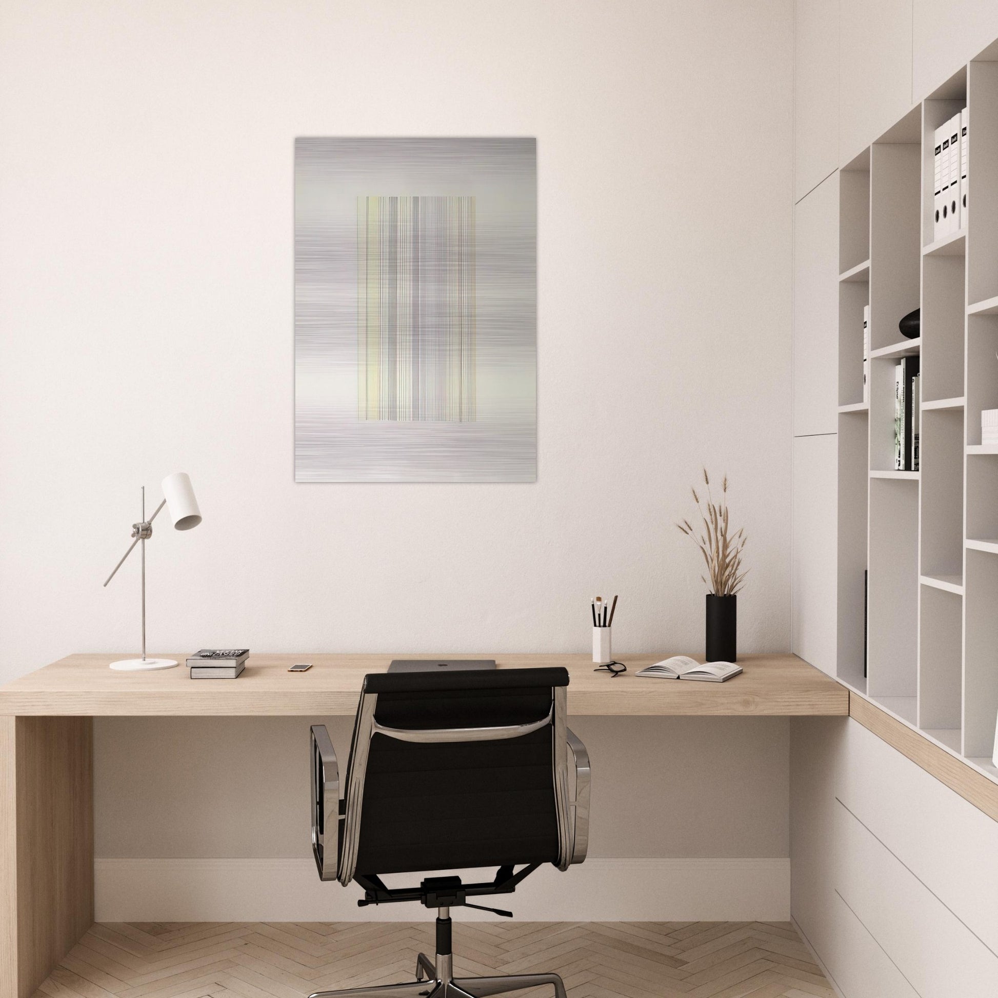 Checkmate - 1973 - Gene Davis Brushed Aluminum Print - 70x100 cm / 28x40 inches | Gene Davis Aluminum Print | Gene Davis Prints