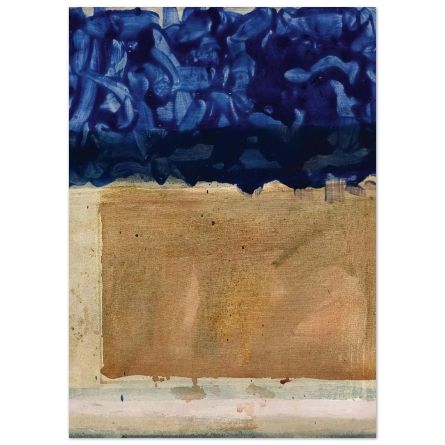 Helen Frankenthaler - Shoreline - 1952 Wall art - 30x40 cm / 12x16 inches - Fine Art Poster - -