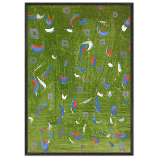 Aspen Colorado - 1967 - Betty Parsons Framed Art Print – Black Wooden Frame - Default Title - -Framed Art Print