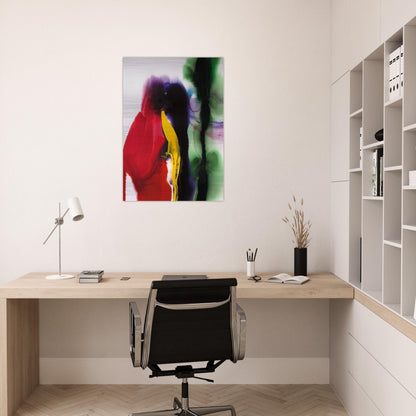 Phenomena Wind Arch - 2009 - Paul Jenkins Brushed Aluminum Print - 70x100 cm / 28x40 inches | Paul Jenkins Aluminum Print | Paul Jenkins Prints