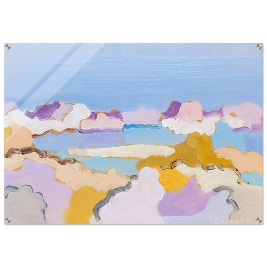 Untitled - 1959 - Charles Lapicque Acrylic Print - 70x100 cm / 28x40″ inches