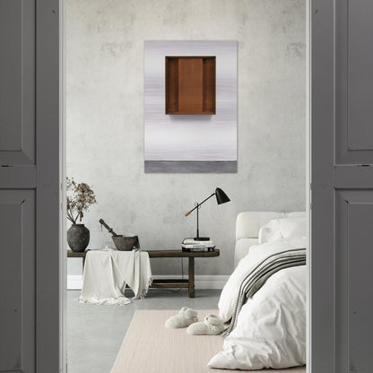 Untitled JUDDO0510 - 1989 - Donald Judd Brushed Aluminum Print - 70x100 cm / 28x40 inches | Donald Judd Aluminum Print | Donald Judd Prints