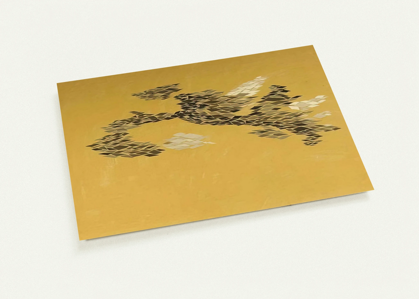 Flying Rectangles - 1969 By Robert Goodnough Pack of 10 Post Cards | Robert Goodnough Post Cards | A6 (10.5 x 14.8 cm) - 4.1 x 5.8 inches