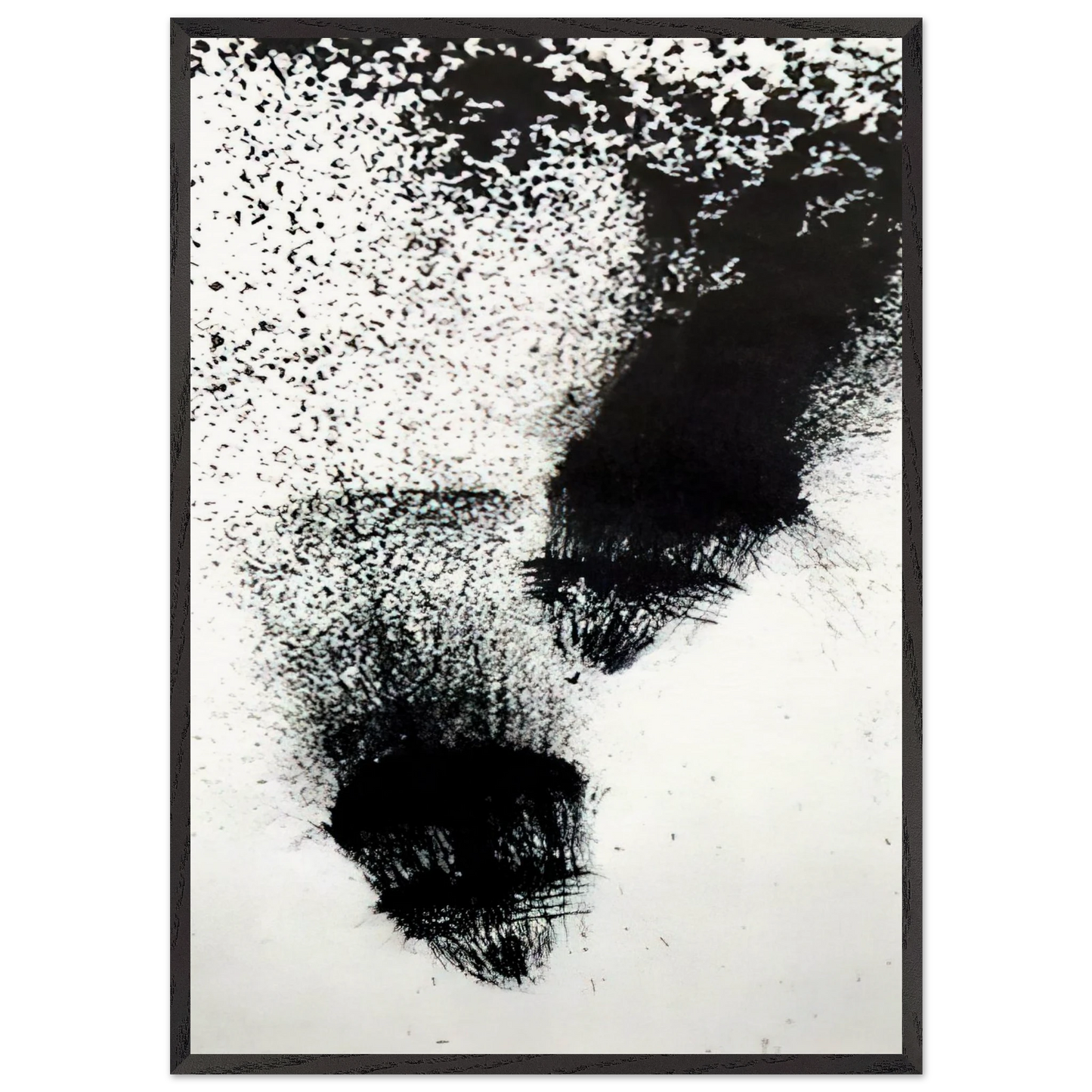 Machine Age Noise - 1957 - Morris Graves Framed Art Print – Black Wooden Frame - Default Title - -Framed Art Print