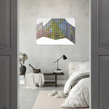 Mirror - 2002 - Jennifer Bartlett Acrylic Print - 70x100 cm / 28x40″ inches | Jennifer Bartlett Wall Art | Jennifer Bartlett Prints