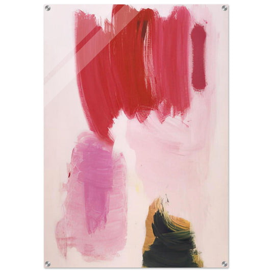 Delirious Pink - Hans Hofmann Acrylic Print - 70x100 cm / 28x40″ inches | Hans Hofmann Wall Art | Hans Hofmann Prints