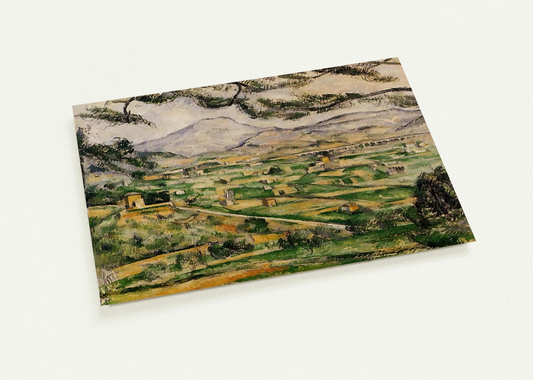 Mont Sainte-Victoire with Large Pine By Paul Cézanne Pack of 10 Post Cards | Paul Cézanne Post Cards | A6 (10.5 x 14.8 cm) - 4.1 x 5.8 inches
