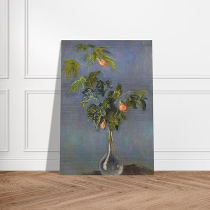 Flowers in a Vase - claude monet Brushed Aluminum Print - 70x100 cm / 28x40 inches | claude monet Aluminum Print | claude monet Prints