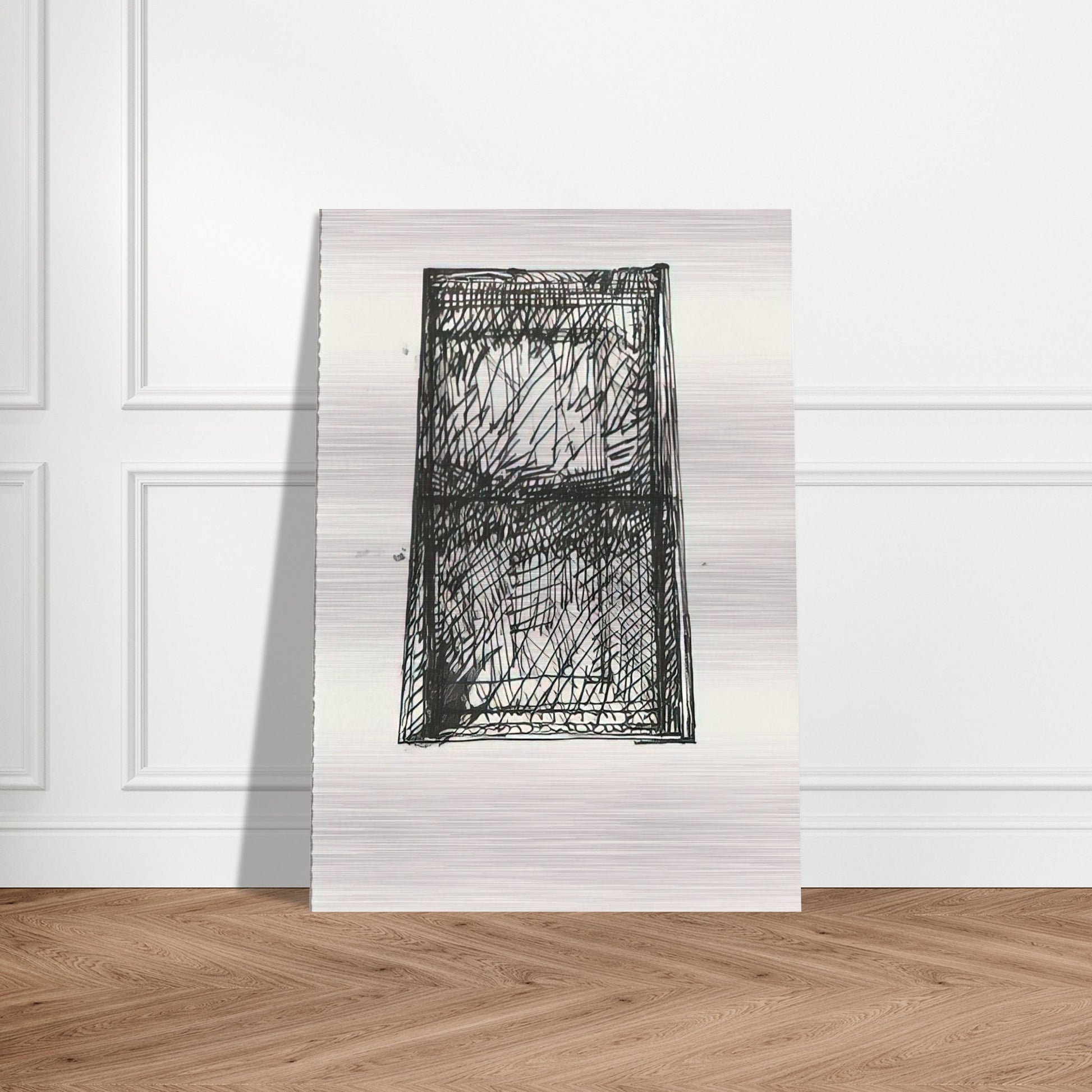 Suicide Notes - 1972 - Brice Marden Brushed Aluminum Print - 70x100 cm / 28x40 inches | Brice Marden Aluminum Print | Brice Marden Prints