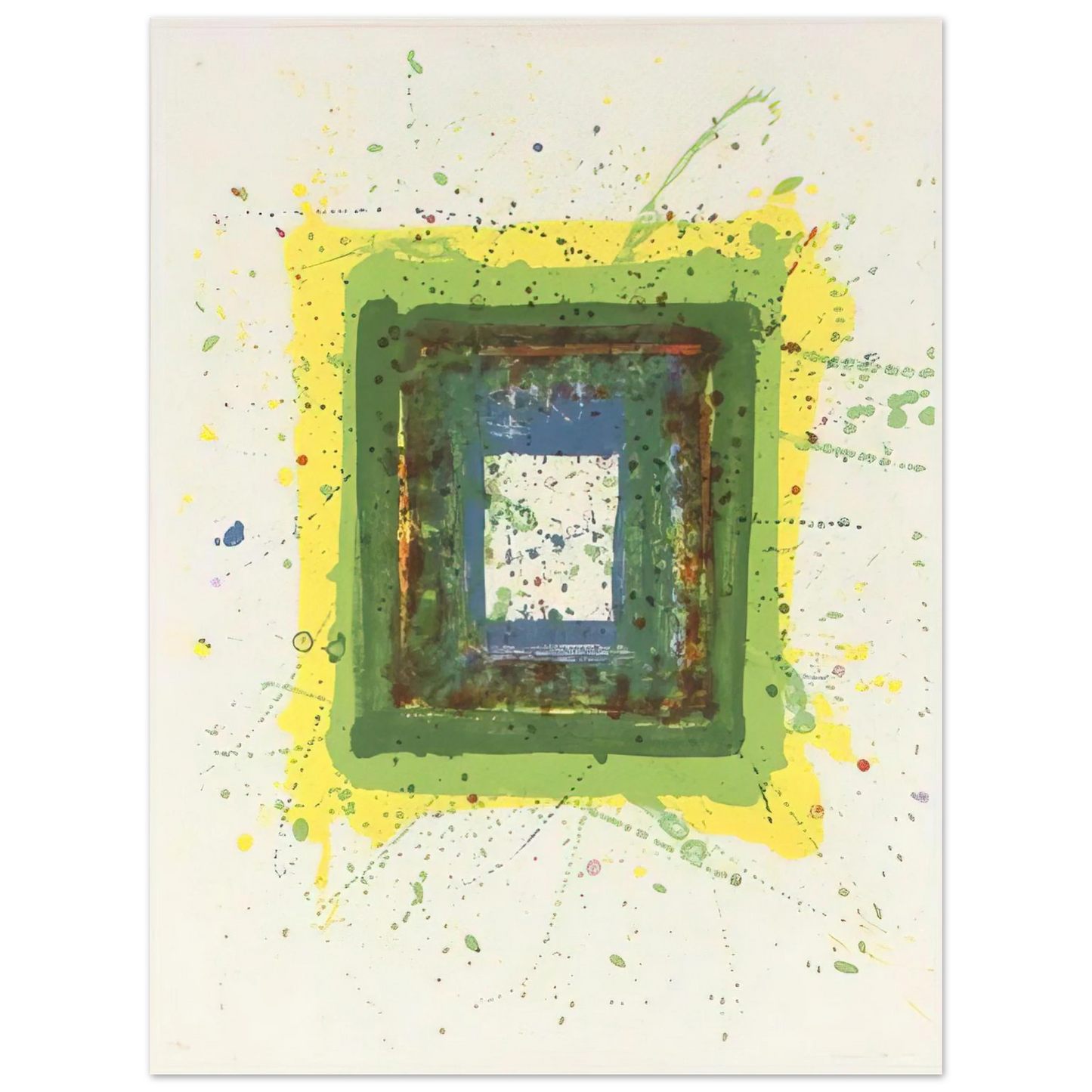 Sam Francis - Untitled  SF 354  Fine Art Poster - Default Title