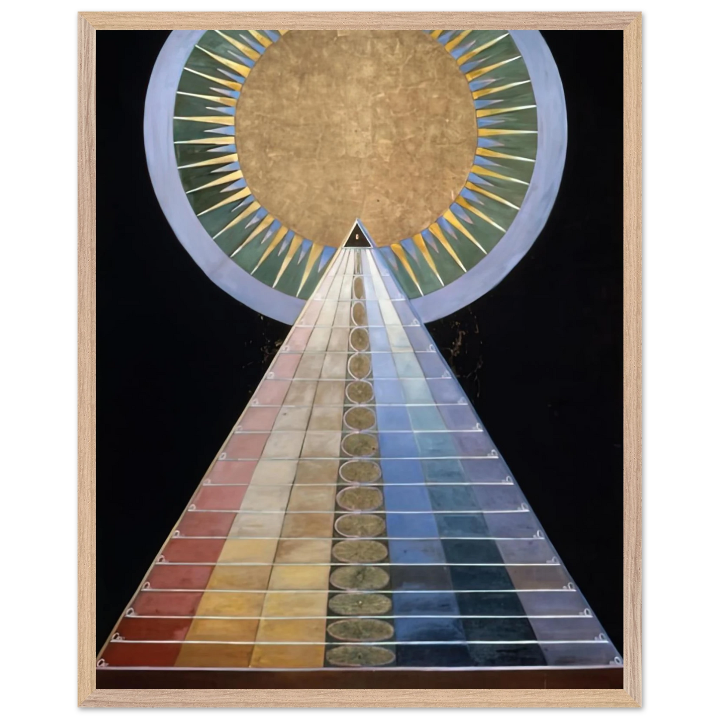 Hilma af Klint - ALTAR PAINTING 1915 Wall art - 30x45 cm / 12x18 Inches - Fine Art Poster - -