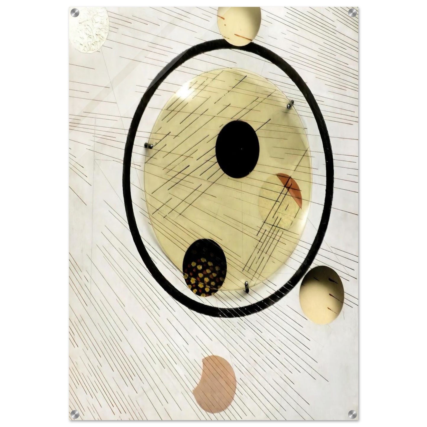 Space Modulator Experiment, Aluminum 5 - Laszlo Moholy-Nagy Acrylic Print - 70x100 cm / 28x40″ inches | Laszlo Moholy-Nagy Wall Art | Laszlo Moholy-Nagy Prints