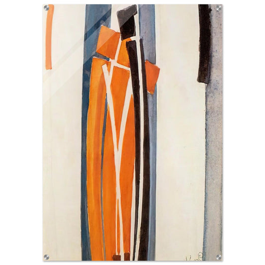 Drawings of curves - Frantisek Kupka Acrylic Print - 70x100 cm / 28x40″ inches