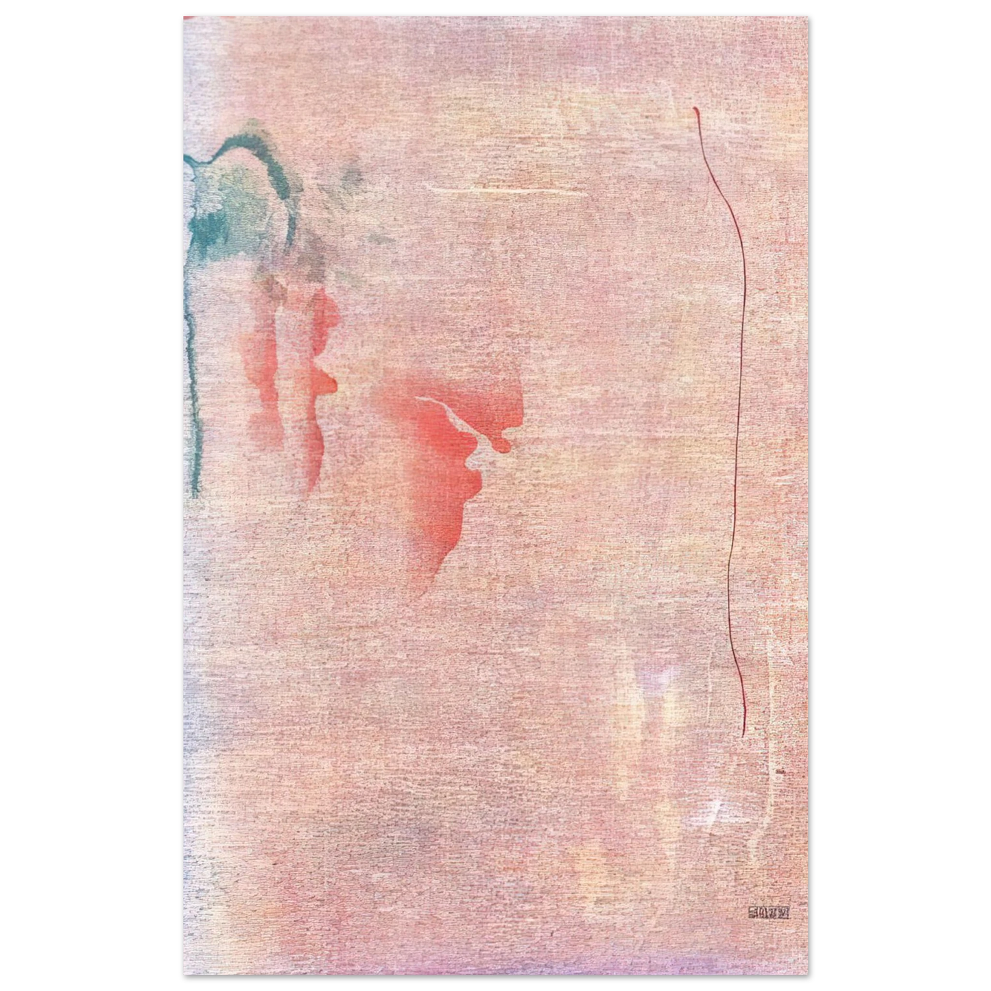 Helen Frankenthaler - Cedar Hill - 1983 Wall art - 30x40 cm / 12x16 inches - Fine Art Poster - -