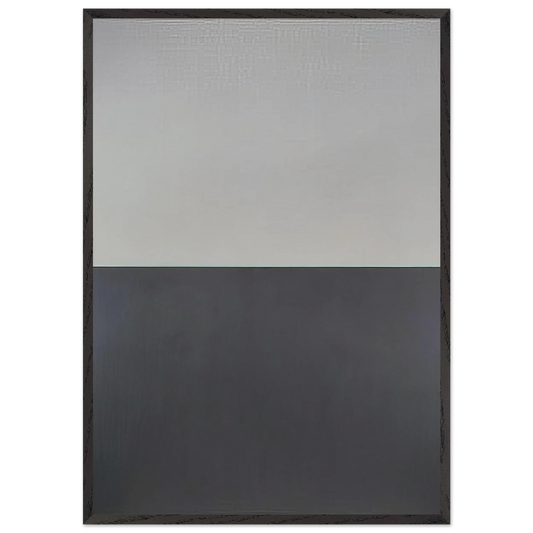 Sea Painting I - 1974 - Brice Marden Framed Art Print – Black Wooden Frame - Default Title - -Framed Art Print