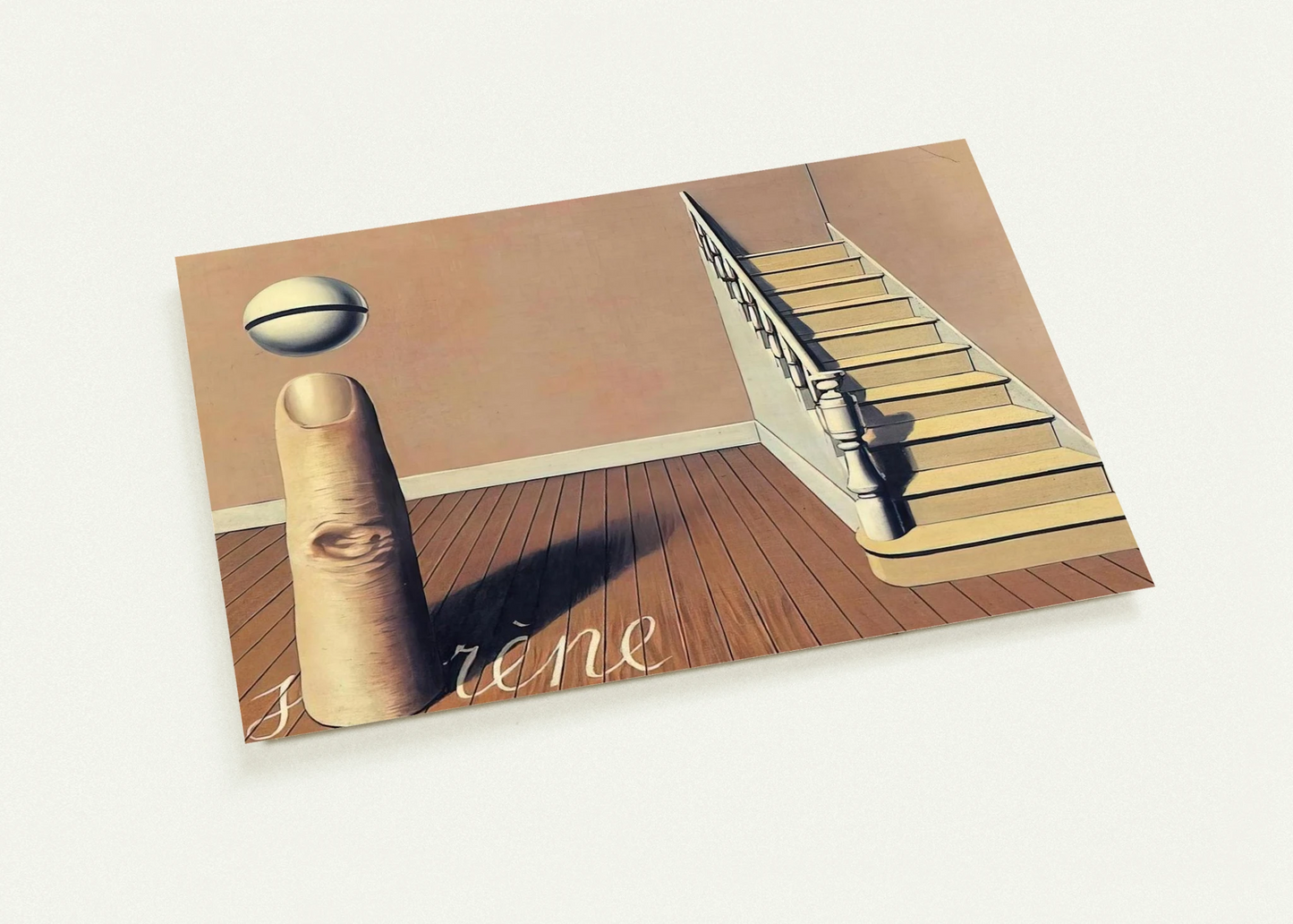 FORBIDDEN LITERATURE THE USE OF THE WORD 1936 By Rene Magritte Pack of 10 Post Cards | Rene Magritte Post Cards | A6 (10.5 x 14.8 cm) - 4.1 x 5.8 inches