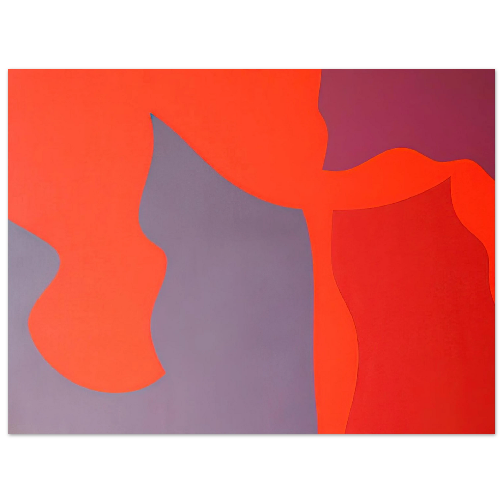 Fernand Leduc - Passage-‚rosion Fine Art Poster - Default Title