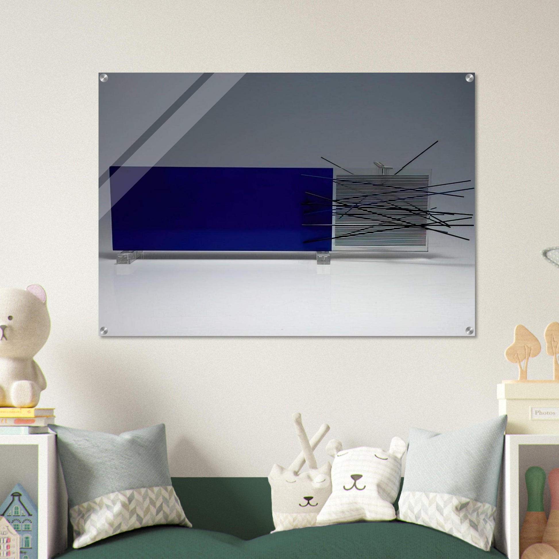 KINETIC OBJECT - Jesus Rafael Soto Acrylic Print - 70x100 cm / 28x40″ inches | Jesus Rafael Soto Wall Art | Jesus Rafael Soto Prints