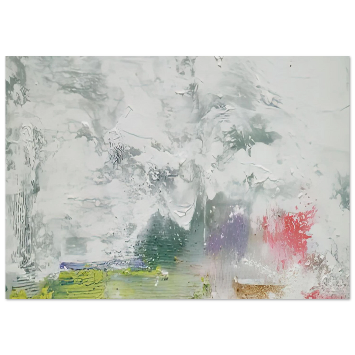 Helen Frankenthaler - Maelstrom, 1992- Wall Art - 30x40 cm / 12x16 inches - Premium Wooden Framed Poster With Fine Art Paper-canvas - Black frame