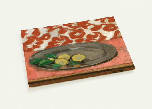 LEMONS ON A PEWTER PLATE 1929 By Henri Matisse Pack of 10 Post Cards | Henri Matisse Post Cards | A6 (10.5 x 14.8 cm) - 4.1 x 5.8 inches