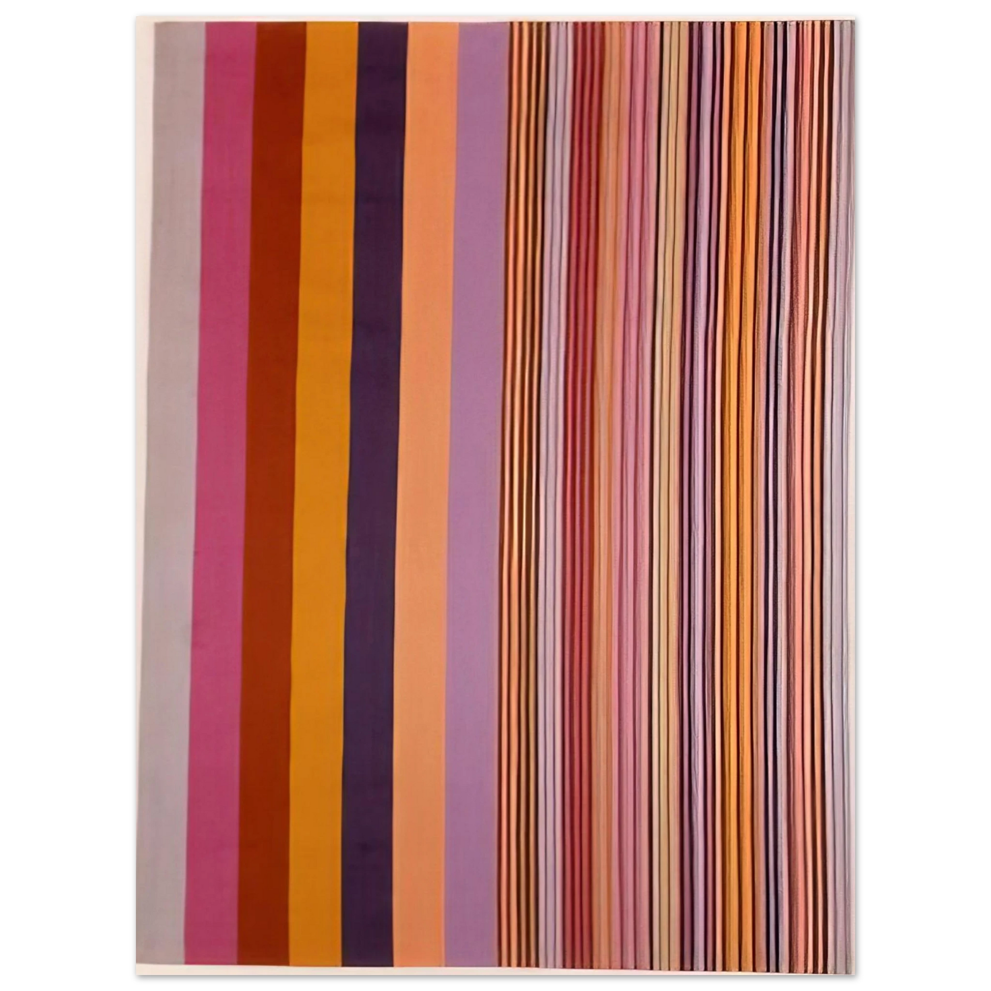 Gene Davis - Lincoln Center - 1971 Fine Art Poster - Default Title